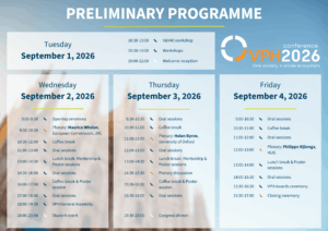 VPH 2026 preliminary programme overview